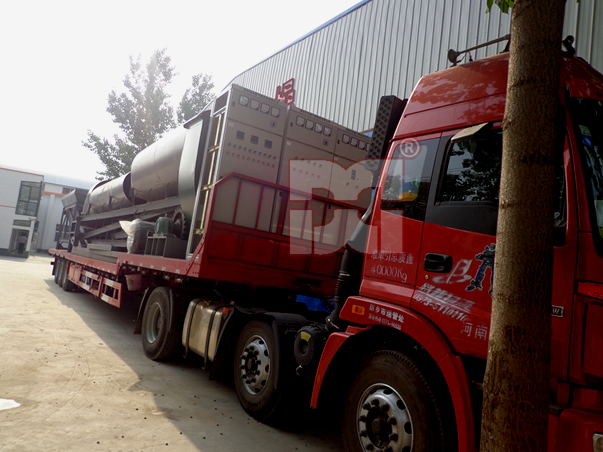 煤泥烘干機(jī)裝車現(xiàn)場(chǎng)