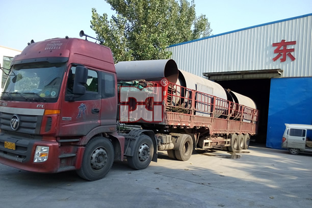 又見煤泥烘干機發貨