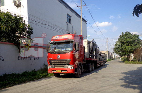 7月煤泥烘干機發貨