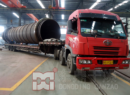 第二車煤泥烘干機物資