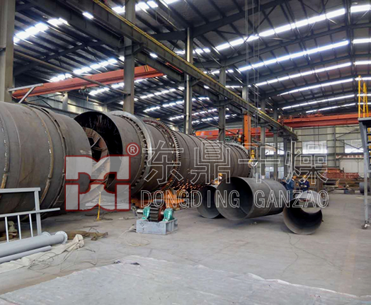 煤泥烘干機制造現場