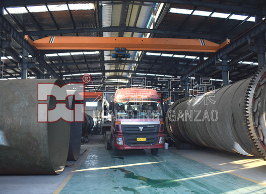 內(nèi)蒙古煤泥烘干機(jī)發(fā)貨現(xiàn)場(chǎng)